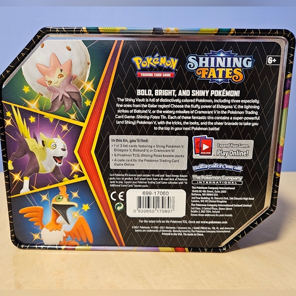 Pokemon Shining Fates Eldegoss V Tin - Picture 9 of 12